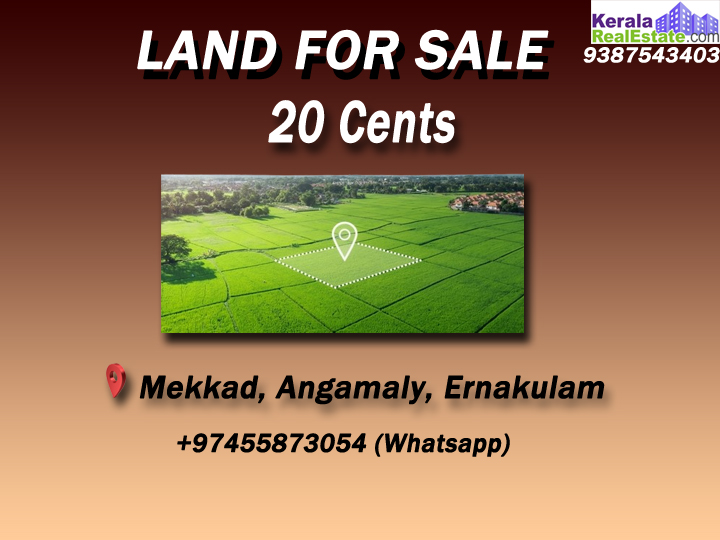 Land for Sale at Mekkad, Angamaly, Ernakulam