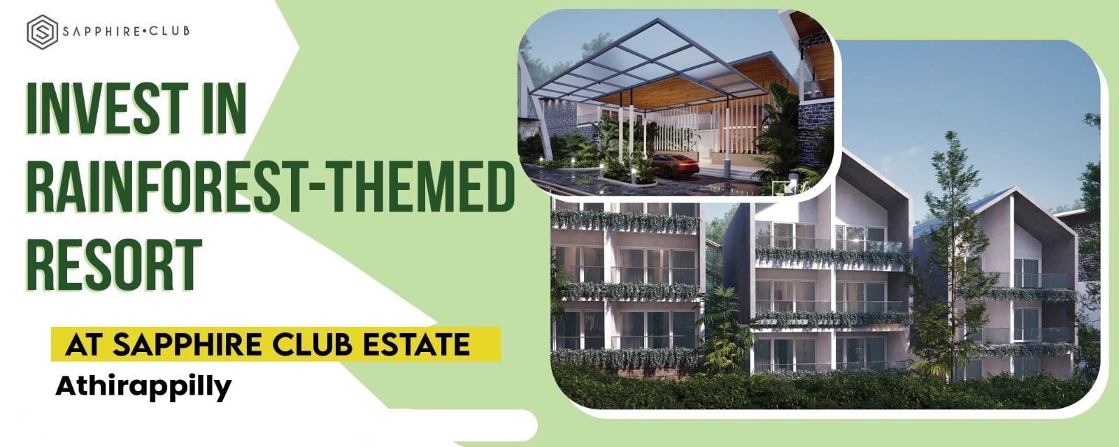 Invest in Rainforest Themed Resort in Athirappilly, Thrissur