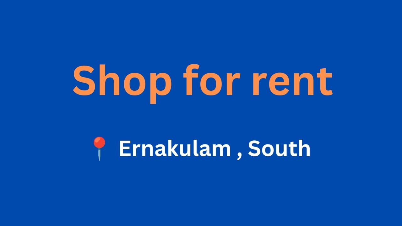 Shop for Rent Near Medical Trust Hospital, Ernakulam