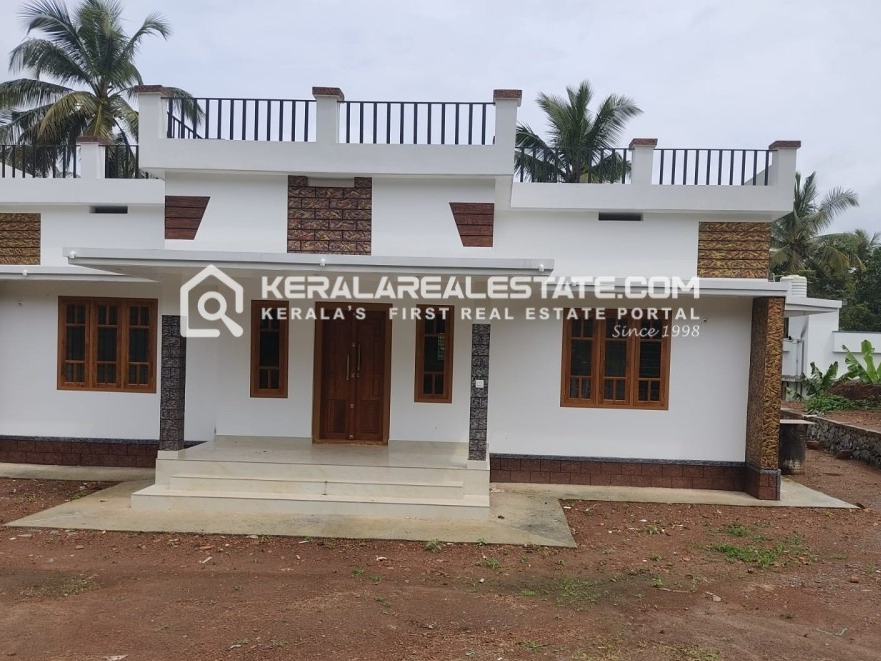 Land with New 3 BHK House for Sale in Chettappalam, Pulpally, Wayanad 