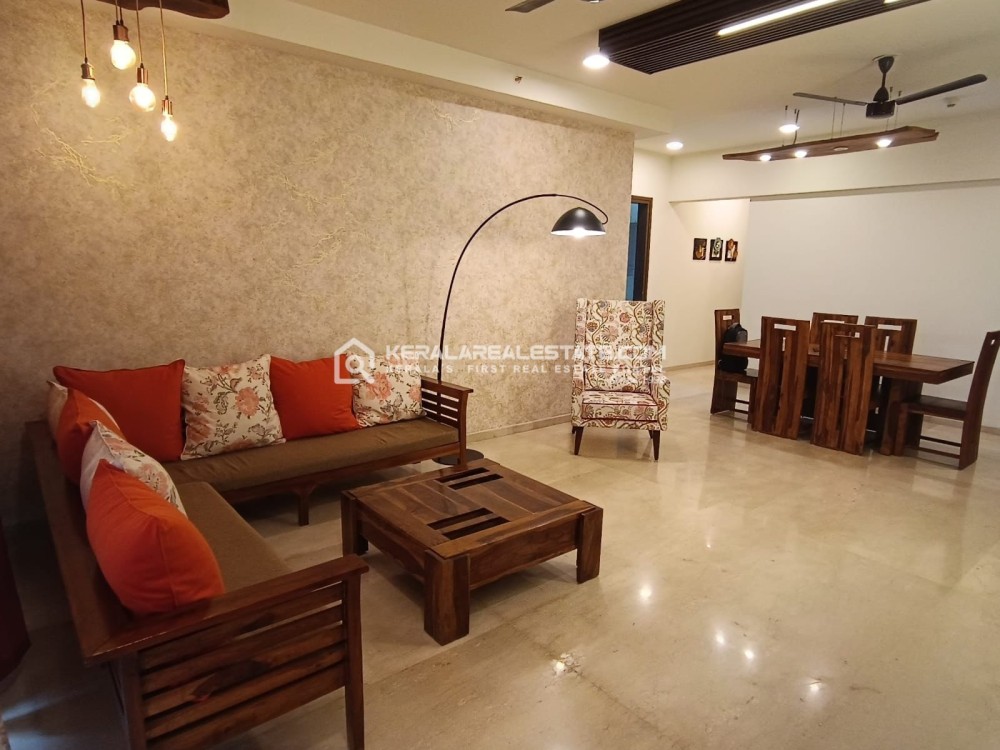 3 BHK Luxury Sea - View Apartment for Rent in Marine Drive, Ernakulam