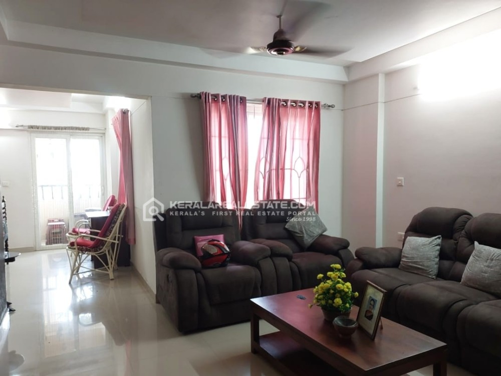 3 BHK Furnished Flat for Sale in Chembumukku, Kakkanad , Ernakulam