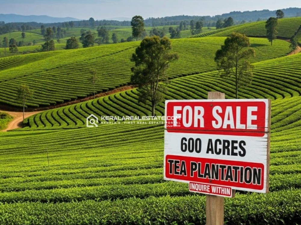 Tea Plantation for Sale in Idukki